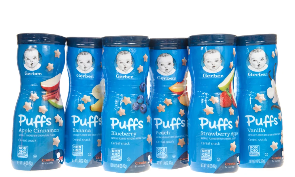 Gerber Rice Puff Snacks - Gerber Toxic Heavy Metal Baby Food Lawsuit - Lawsuit Legal News